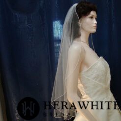 Voile de Mariée Court | Soirée Blanche