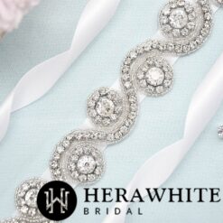 Ceinture De Mariage Vagues image 12 | Soirée Blanche Ceinture De Mariage Vagues | Soirée Blanche