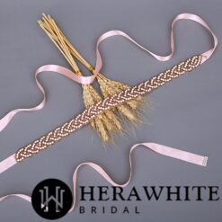 Ceinture De Mariée Cristaux Croisés image 12 | Soirée Blanche Ceinture De Mariée Cristaux Croisés | Soirée Blanche