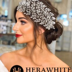 Serre Tête Double Brin Pour Mariage image 10 | Soirée Blanche Serre Tête Double Brin Pour Mariage | Soirée Blanche