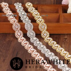 Ceinture De Mariage A Vagues image 13 | Soirée Blanche Ceinture De Mariage A Vagues | Soirée Blanche