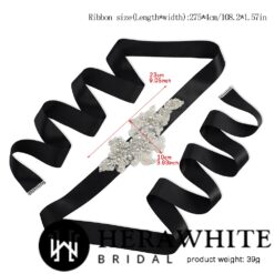 Ceinture De Mariage Glamour image 11 | Soirée Blanche Ceinture De Mariage Glamour | Soirée Blanche