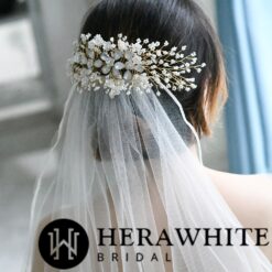 Peigne Mariage A Fleurs image 8 | Soirée Blanche Peigne Mariage A Fleurs | Soirée Blanche