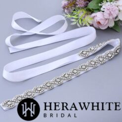 Ceinture De Mariage A Vagues image 9 | Soirée Blanche Ceinture De Mariage A Vagues | Soirée Blanche