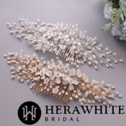 Peigne Mariage A Fleurs image 13 | Soirée Blanche Peigne Mariage A Fleurs | Soirée Blanche