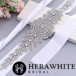 Ceinture De Mariage Arrondi | Soirée Blanche