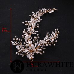 Pince A Cheveux Mariage | Soirée blanche