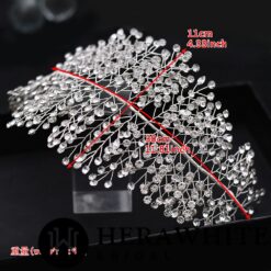 Large Coiffe Mariage | Soirée Blanche