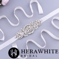 Ceinture De Mariage Ovale | Soirée Blanche