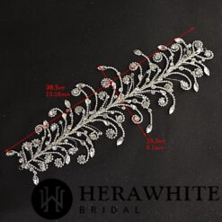 Serre Tête Mariage Strass | Soirée Blanche