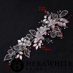 Serre Tête De Mariée Feuille D'Or | Soirée Blanche