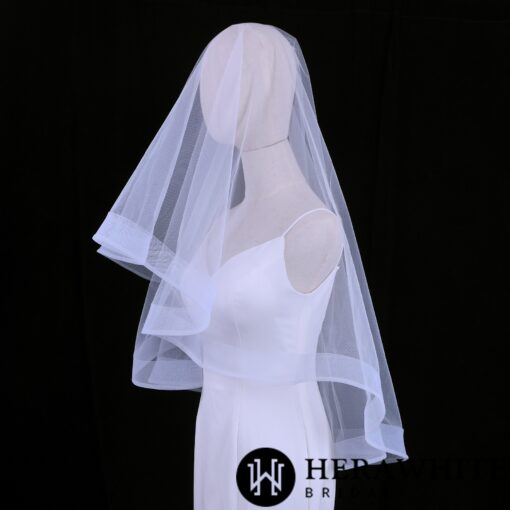 Voile de Mariée Simple | Soirée Blanche