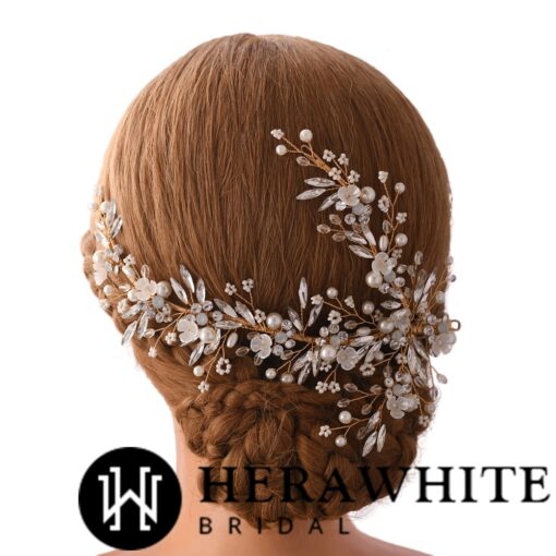 Pince A Cheveux Mariage | Soirée blanche
