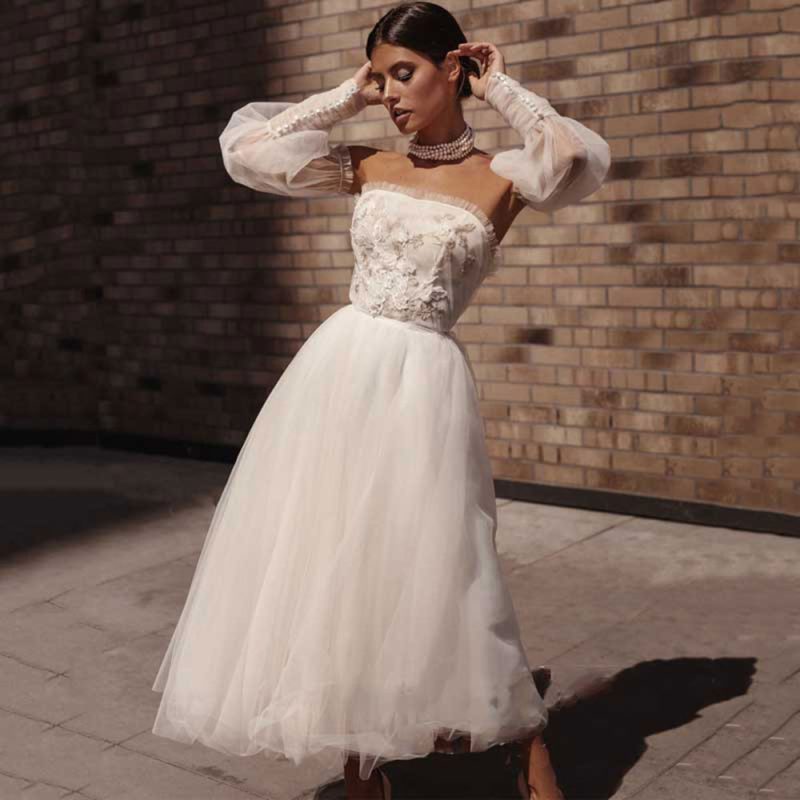 Robe de mariée courte style charleston Robe de mariée courte style charleston