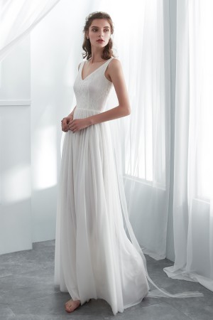 Robe de mariée simple chic Robe de mariée simple chic