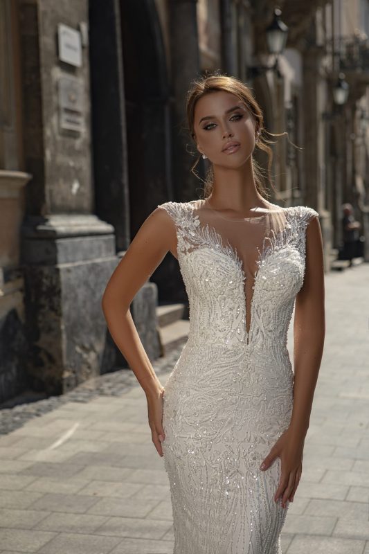 Robe de mariée sirène fluide Robe de mariée sirène fluide