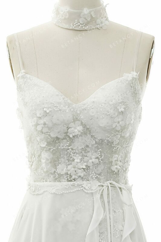 Robe de mariée dentelle courte devant Robe de mariée dentelle courte devant