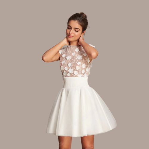 Photo robe de mariée courte Photo robe de mariée courte