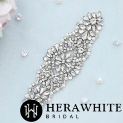 Ceinture De Mariée Scintillante | Soirée Blanche