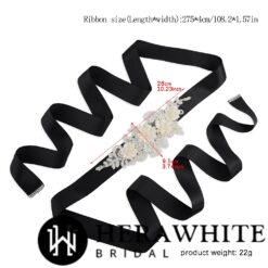 Ceinture De Mariée Romantique image 13 | Soirée Blanche Ceinture De Mariée Romantique | Soirée Blanche