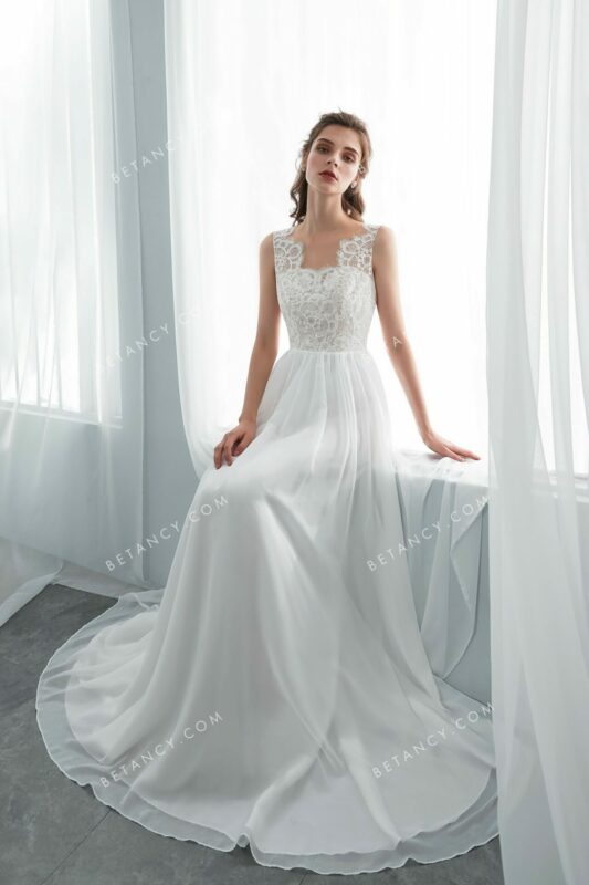 Robe de mariée vintage dentelle Robe de mariée vintage dentelle