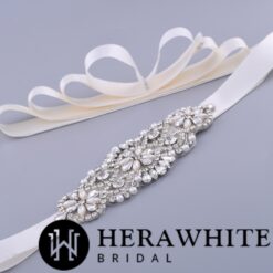 Ceinture De Mariage Ovale | Soirée Blanche