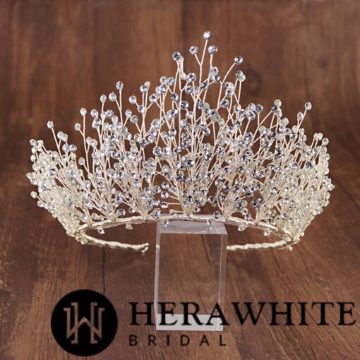 Couronne De Mariée Princesse | Soirée Blanche