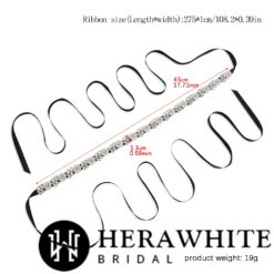 Ceinture De Mariage Discrète Fleurie | Soirée Blanche