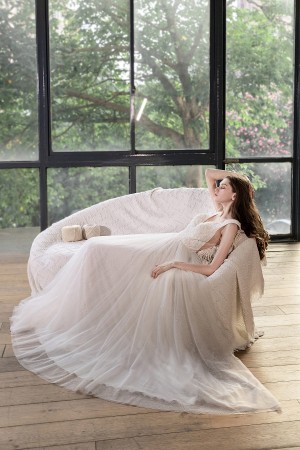 Robe de mariée dentelle dos ouvert