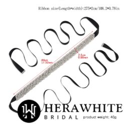 Ceinture De Mariée Cristaux Croisés image 13 | Soirée Blanche Ceinture De Mariée Cristaux Croisés | Soirée Blanche