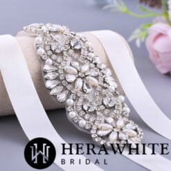 Ceinture De Mariage Ovale | Soirée Blanche