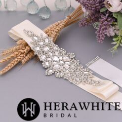 Ceinture De Mariage Cristaux image 10 | Soirée Blanche Ceinture De Mariage Cristaux | Soirée Blanche