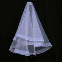 Voile de Mariée Simple | Soirée Blanche