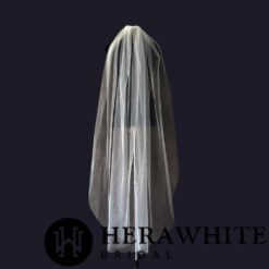 Voile de Mariée Mi Long | Soirée Blanche