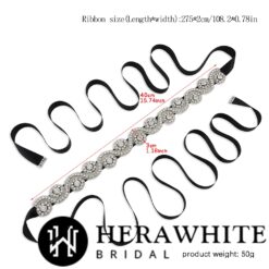 Ceinture De Mariage Vagues image 13 | Soirée Blanche Ceinture De Mariage Vagues | Soirée Blanche