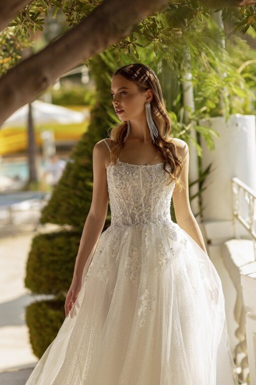 Robe De Mariée Princesse Bohème Blanche | Soirée Blanche