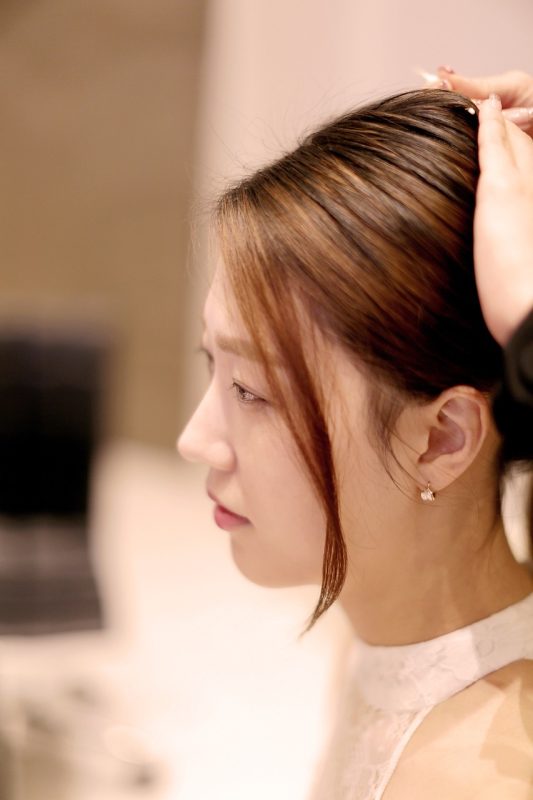 Boucle d&rsquo;oreille mariage