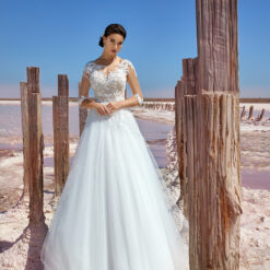 Robe De Mariée Manche 3 4 | Soirée Blanche