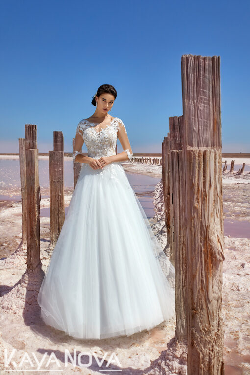 Robe De Mariée Manche 3 4 | Soirée Blanche