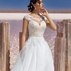 Robe De Mariée Glamour Chic | Soirée Blanche