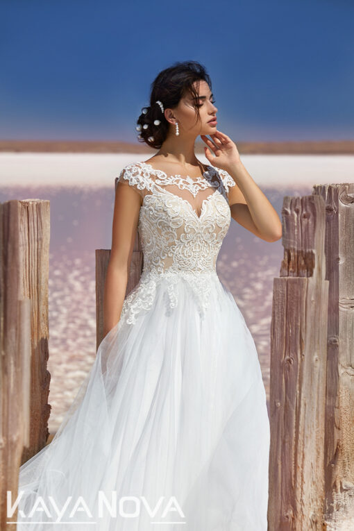 Robe De Mariée Glamour Chic | Soirée Blanche
