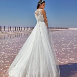 Robe De Mariée Princesse Simple Blanche image 5 | Soirée Blanche Robe De Mariée Princesse Simple Blanche | Soirée Blanche