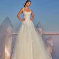 Robe De Mariée Princesse Simple Dos Nu Blanche | Soirée Blanche