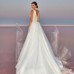 Robe Mariée Fendue | Soirée Blanche