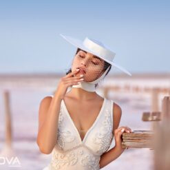 Robe Mariée Fendue | Soirée Blanche