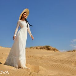 Robe De Mariée Bohème Dos Nu Et Dentelle Blanche image 6 | Soirée Blanche Robe De Mariée Bohème Dos Nu Et Dentelle Blanche | Soirée Blanche