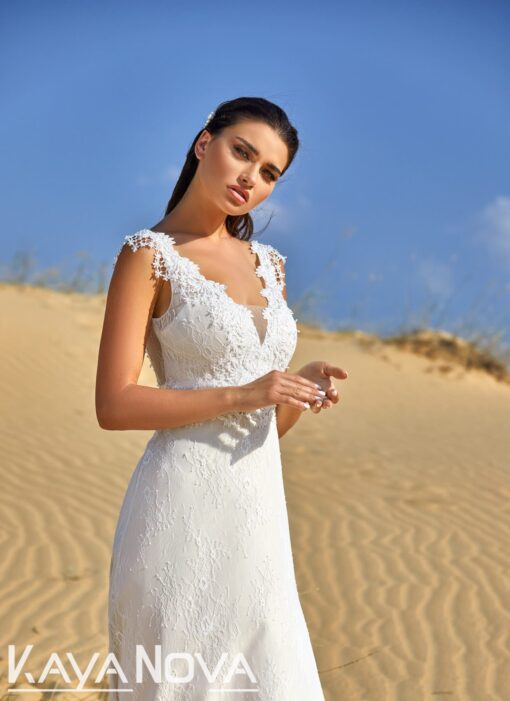 Robe De Mariée En Dentelle Blanche | Soirée Blanche