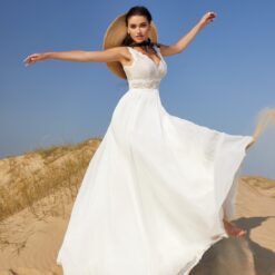 Robe De Mariée Droite | Soirée Blanche