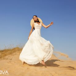 Robe De Mariée Droite | Soirée Blanche