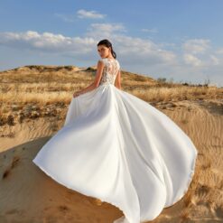 Robe De Mariée En Soie | Soirée Blanche